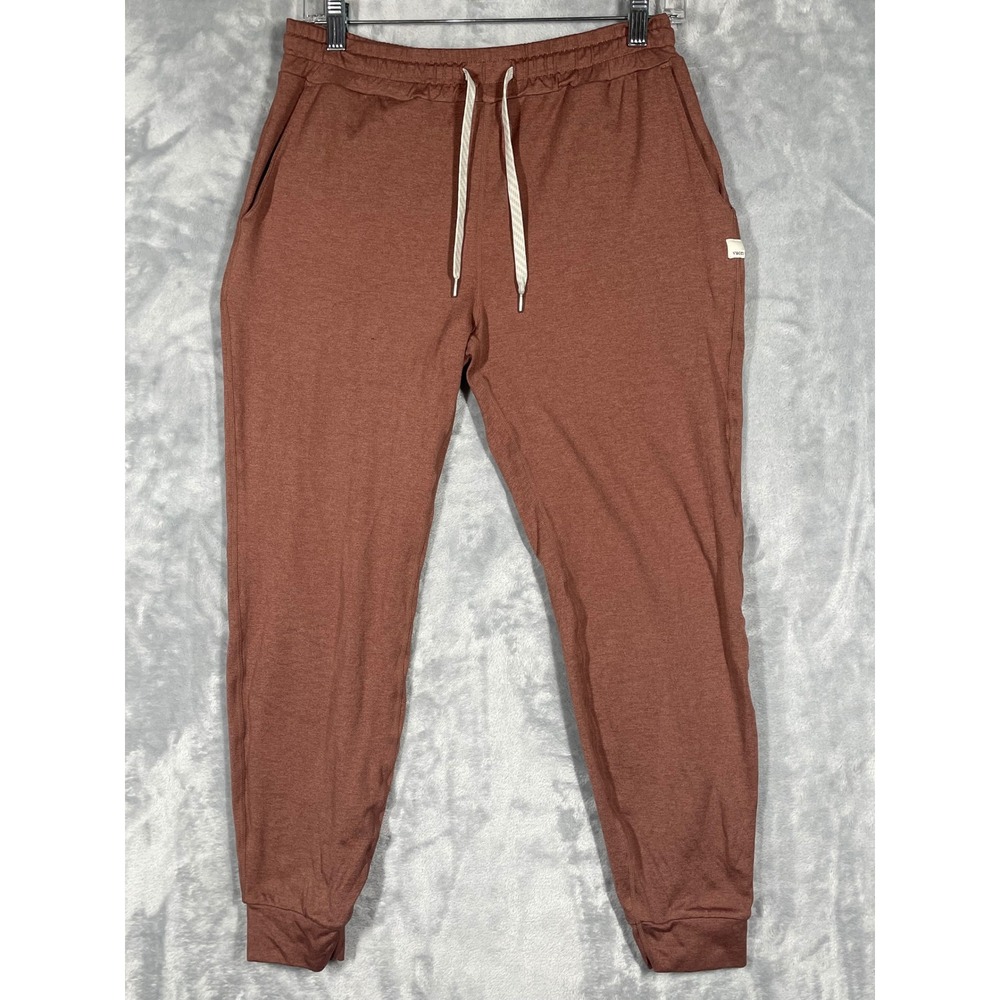 Vuori Performance Jogger Terracotta Heather Slim Fit Women Pants VW303 Small